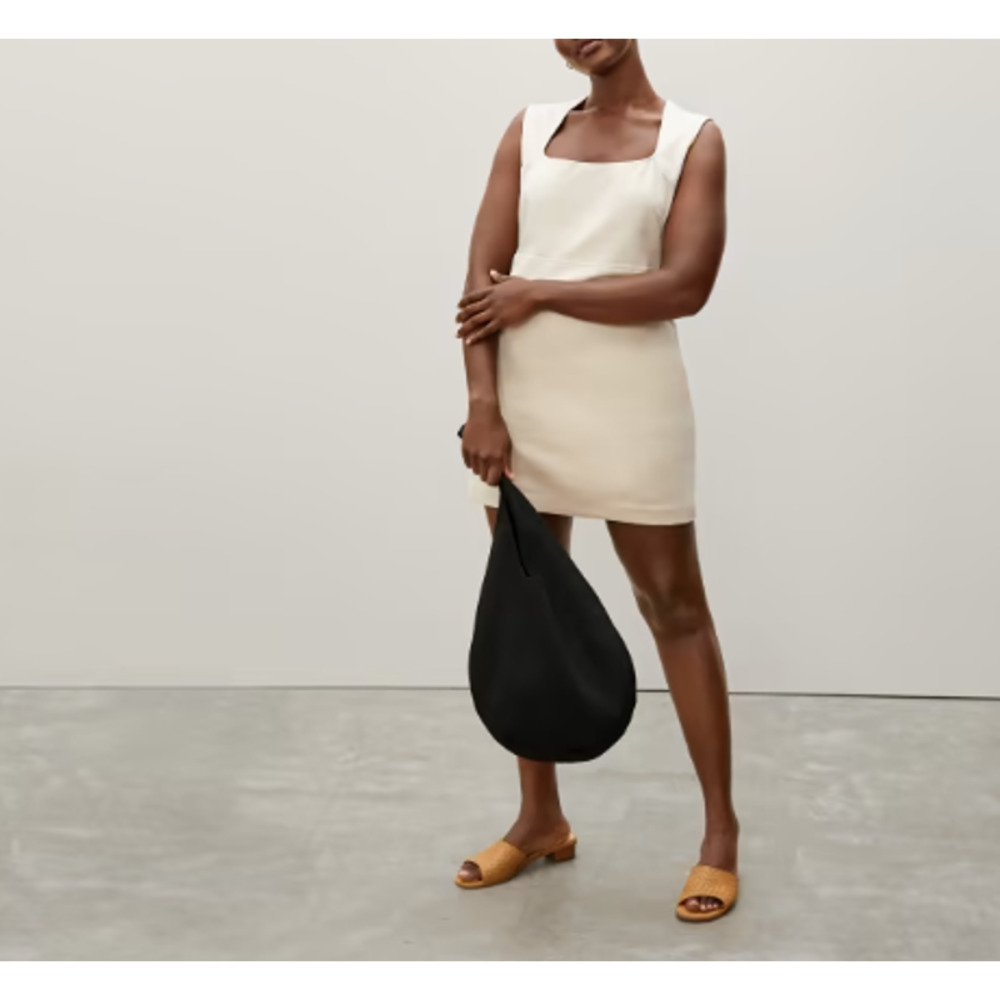 Everlane Cream Mini Dress